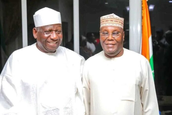 Atiku Abubakar Yabagi Yusuf Sani Meeting