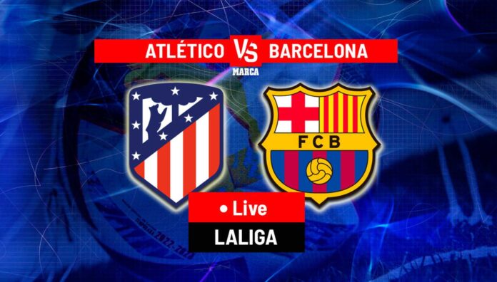 Atletico Madrid Vs Barcelona Match