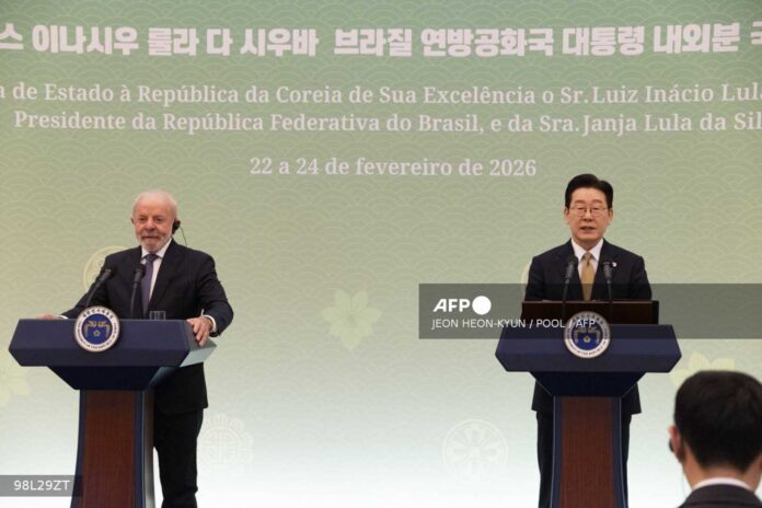 Brazil President Lula South Korea
