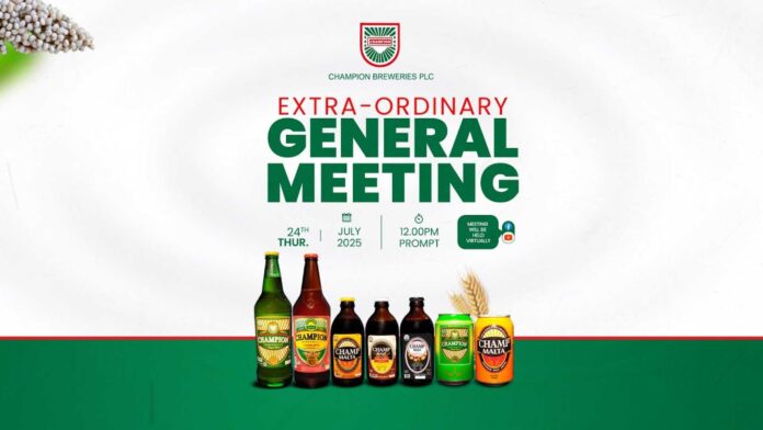 Champion Breweries Plc Rights Issue Announcement