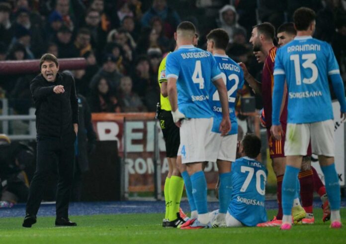 Como Napoli Italian Cup Match