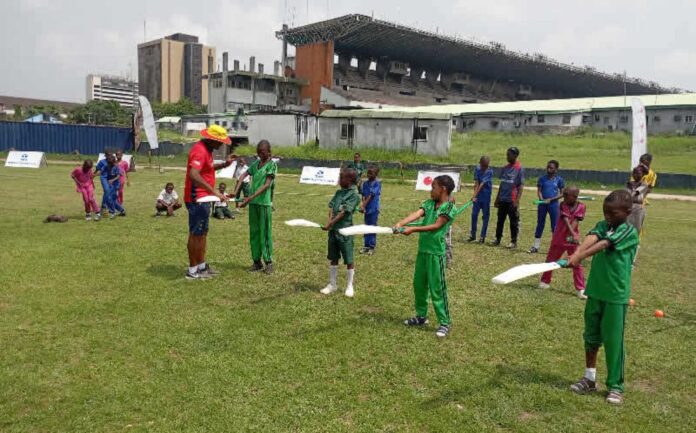 Cricket Match Students Lagos Schools