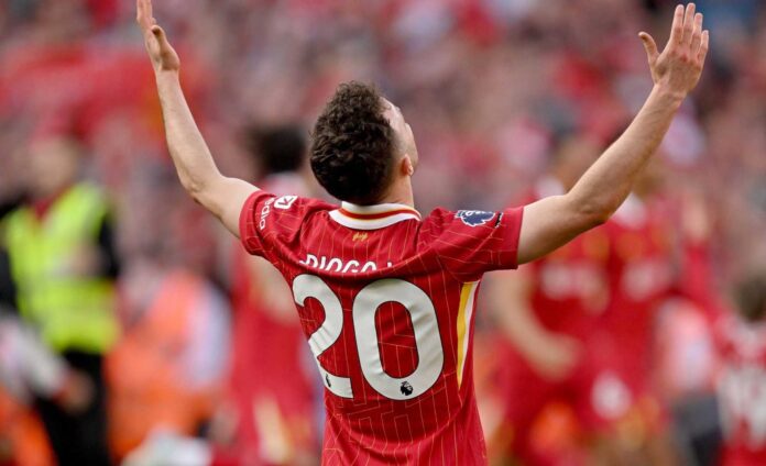 Diogo Jota Liverpool Tribute