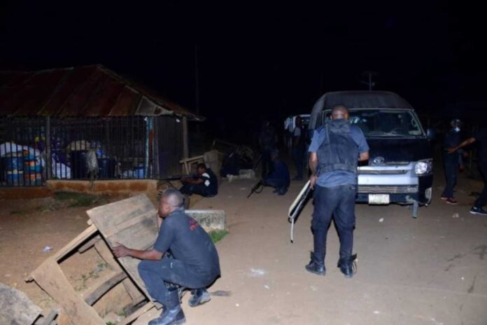Edo State Police Operational Scene