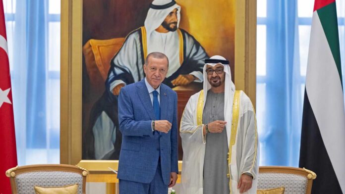 Erdogan And Mohammed Bin Zayed