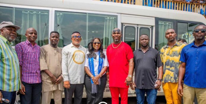 Esther Matthew Tonlagha Foundation School Bus Donation