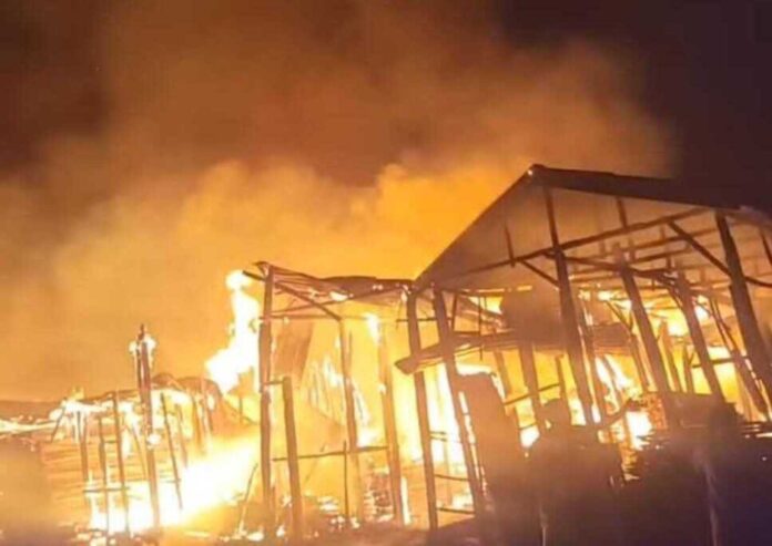 Fire Outbreak In Gombe State