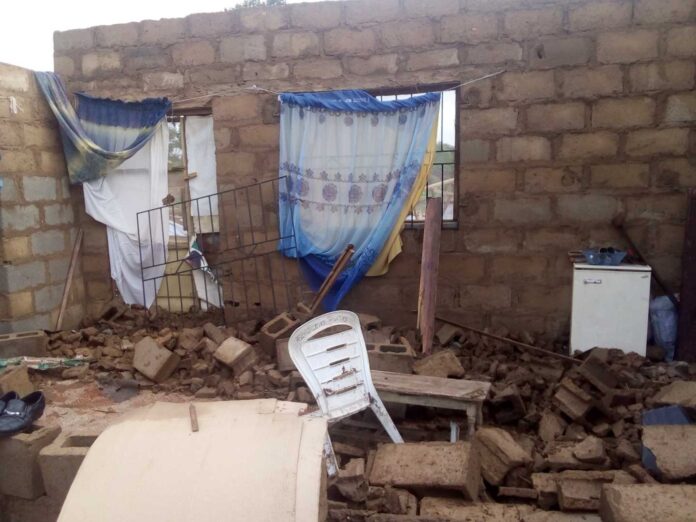 Ghanaian Landlord Removing Roof
