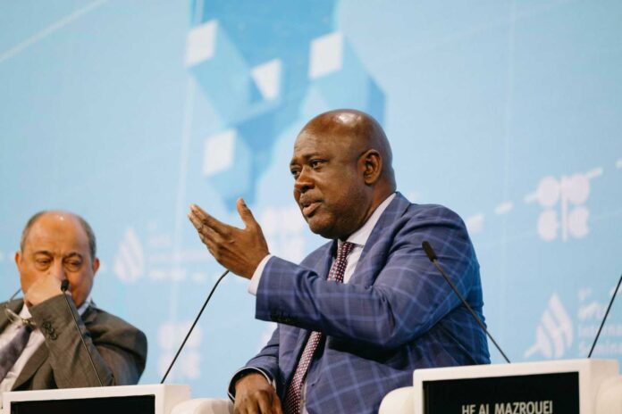 Heineken Lokpobiri Speaking At Summit