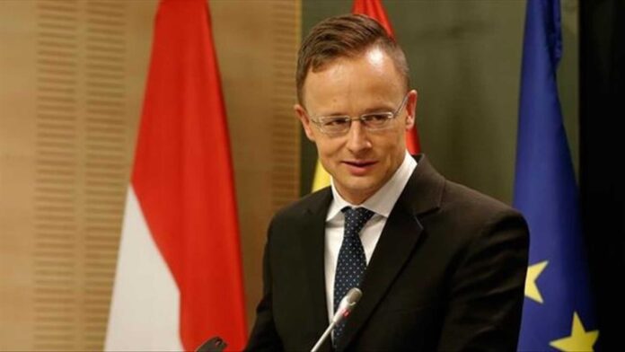 Hungarian Foreign Minister Péter Szijjártó