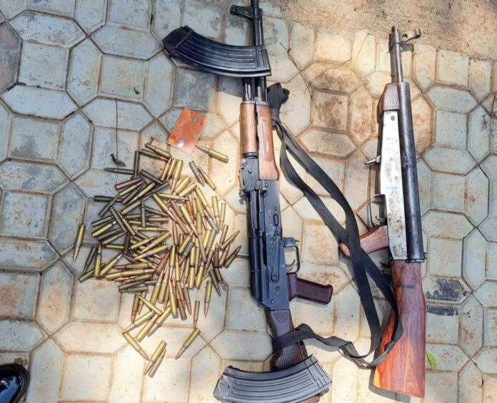 Kaduna Police Operation Bandits Guns