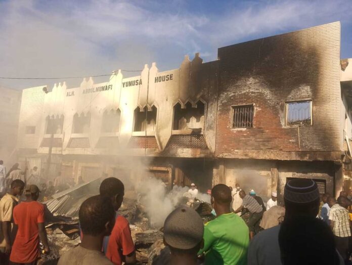Kano Singa Market Fire Outbreak