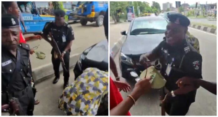 Lagos Police Extortion Incident