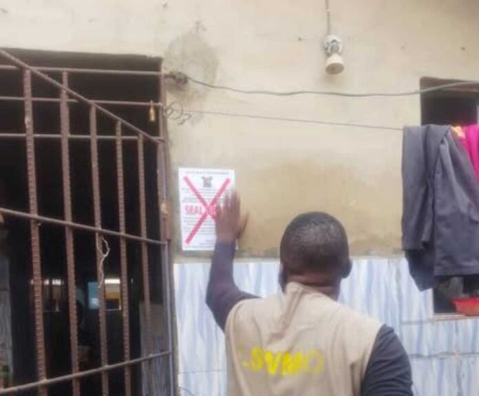 Lagos Public Toilet Sewage Discharge