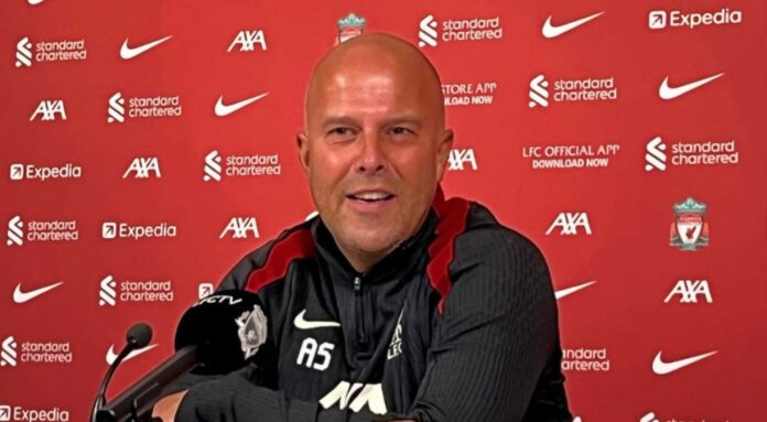 Liverpool Manager Arne Slot Press Conference