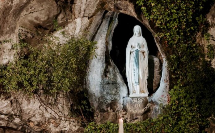 Lourdes Apparition Virgin Mary