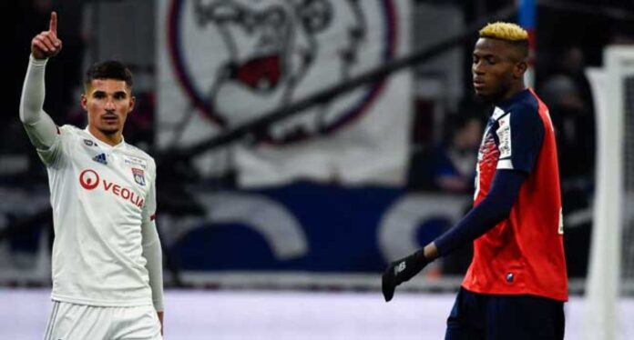 Lyon Vs Lille Football Match