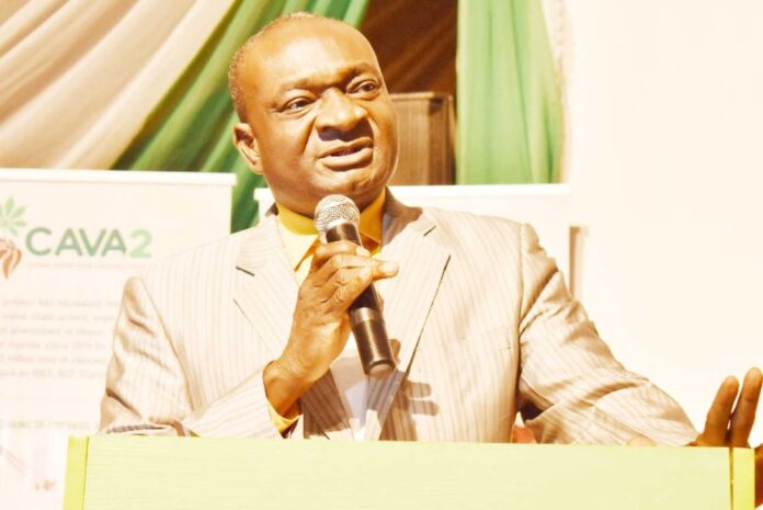 Man With Cutlass In Market