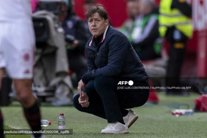 Matias Almeyda Sevilla Coach Red Card