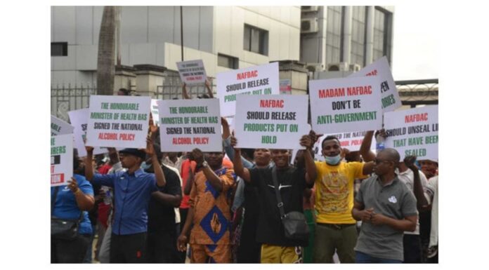 Nafdac Protest In Nigeria