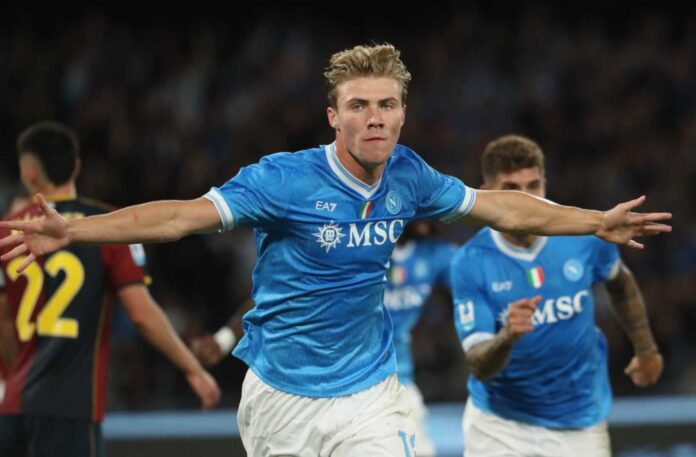Napoli Vs Genoa Serie A Match