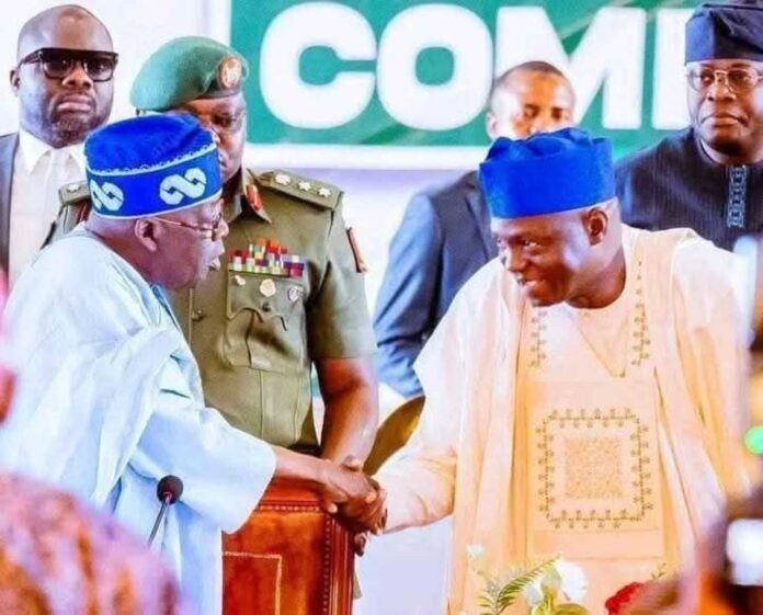 Nentawe Yilwatda And Bola Tinubu Meeting