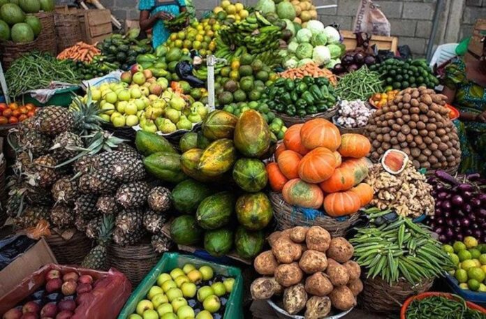 Nigeria Food Market Local Produce