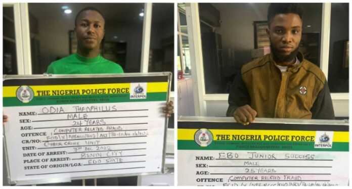 Nigeria Police Cybercrime Arrests