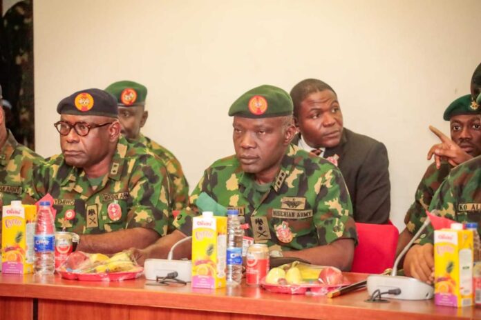 Nigerian Army Budget Approval Meeting