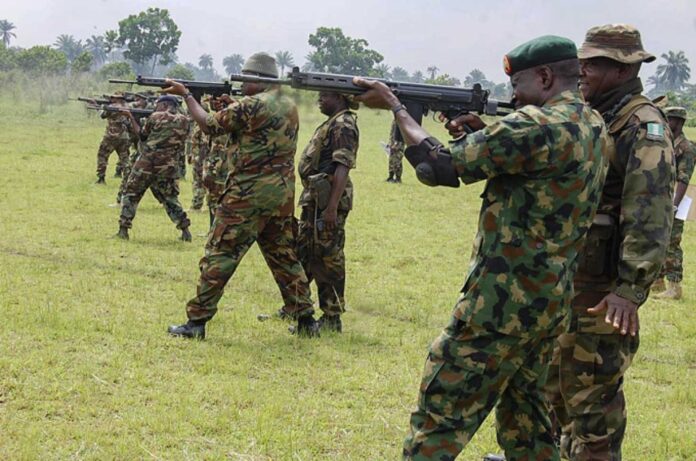 Nigerian Army Troops In Wase Local Government Area