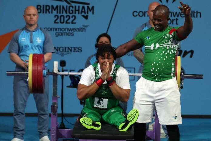 Nigerian Athletes Training Commonwealth Games