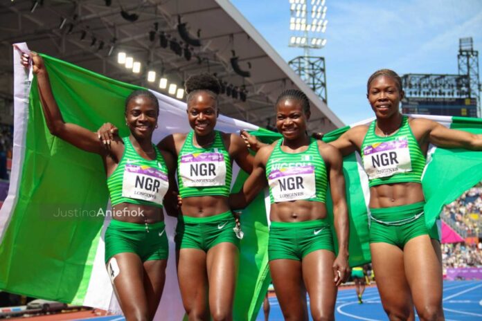 Nigerian Athletes Winning Medals