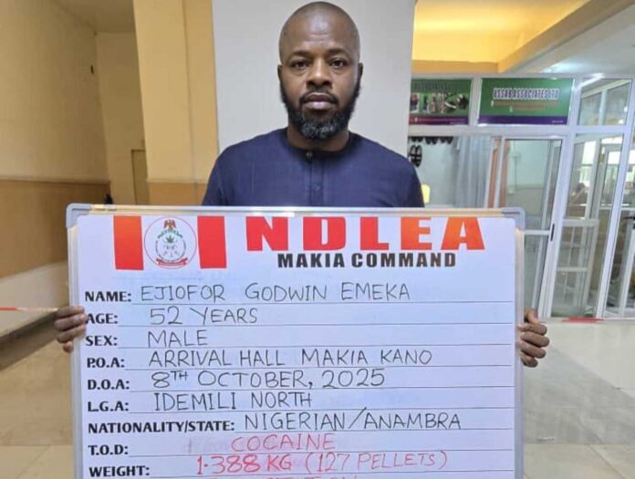 Nigerian Businessman Cocaine Airport