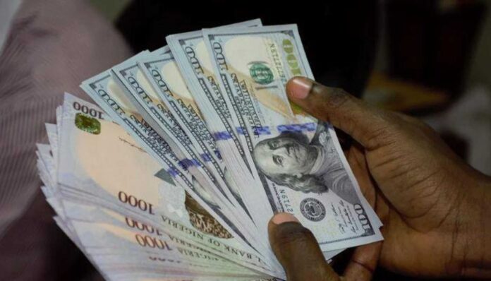 Nigerian Currency And United States Dollar