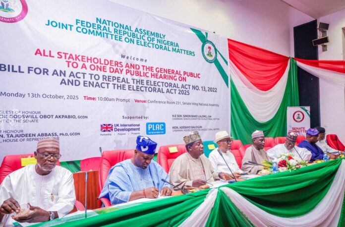 Nigerian Senate Electoral Law Amendment