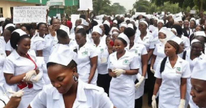 Nurses Striking At Federal Neuropsychiatric Hospital