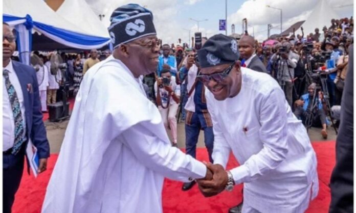 Nyesom Wike And Bola Tinubu