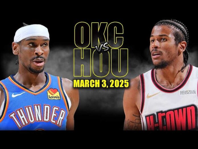 Okc Thunder Vs Houston Rockets
