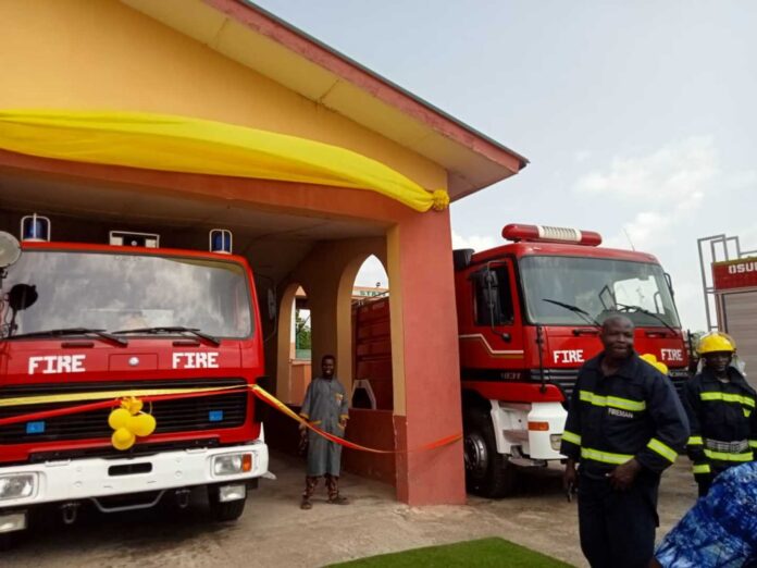 Osun Fire Service Responding To Emergencies
