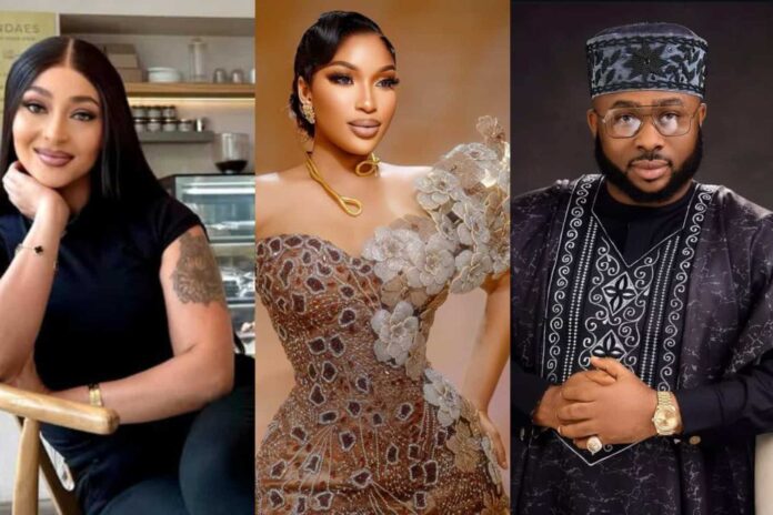 Rosy Meurer, Olakunle Churchill, Tonto Dikeh