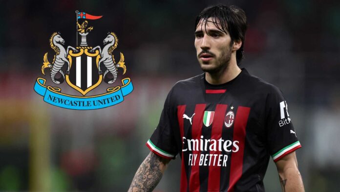 Sandro Tonali Playing For Newcastle