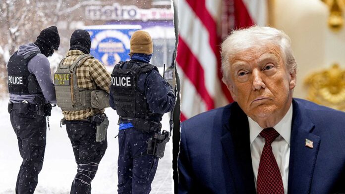Trump Immigration Enforcement Agents Minnesota