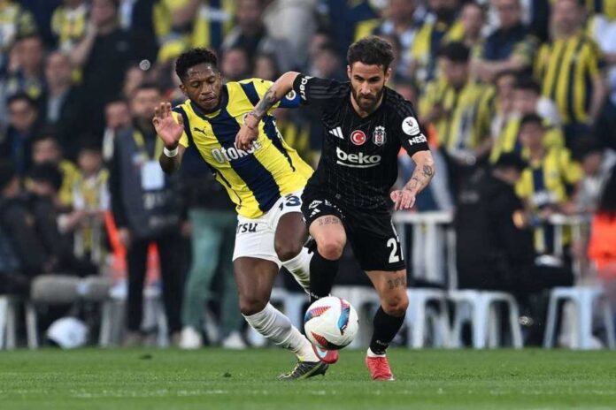 Turkish Super Lig Football Match