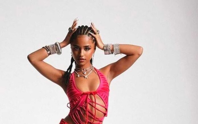 Tyla At Valentino Fashion Show