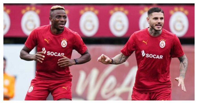 Victor Osimhen Mauro Icardi Galatasaray