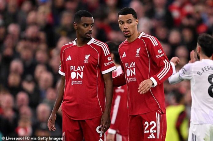 Wayne Rooney Liverpool Alexander Isak