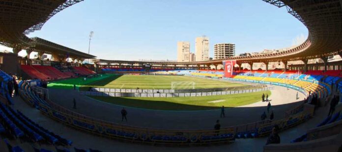 Armenia Vs Belarus Football Match Vazgen Sargsyan Stadium