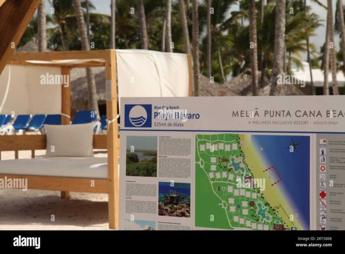 Blue Flag Beach Dominican Republic Caribbean