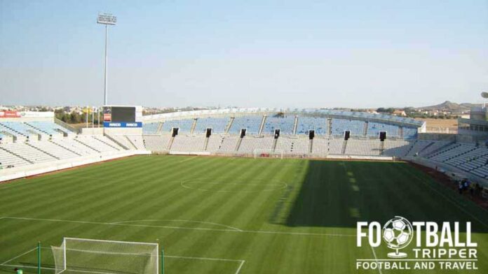 Cyprus Vs Belarus Football Match Gsp Stadium