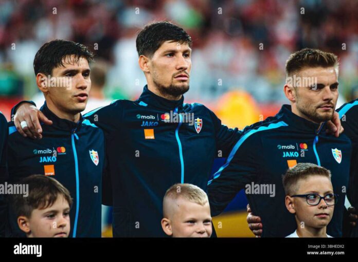 Cyprus Vs Moldova Football Friendly Match